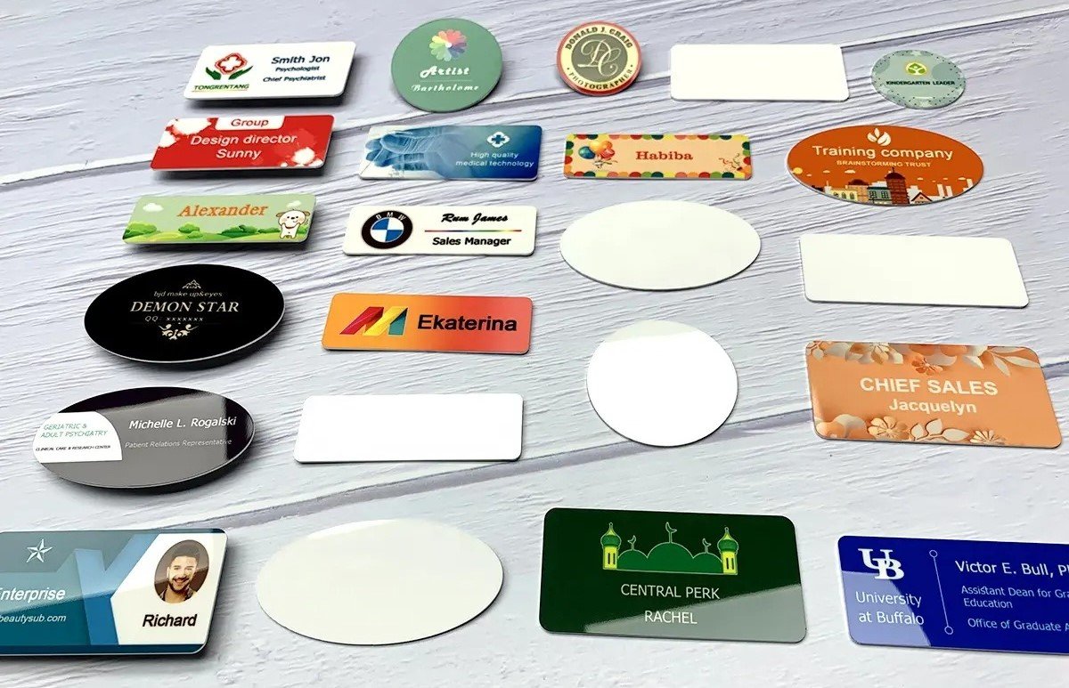 Sublimation Badge