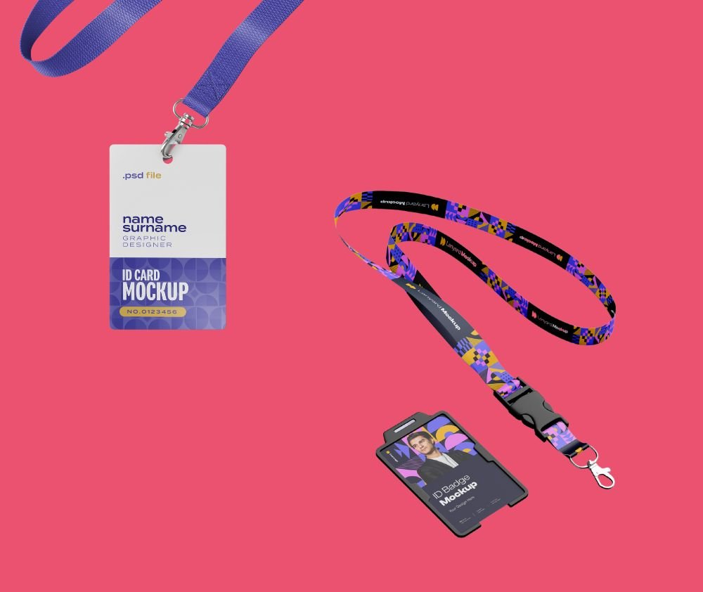 lanyards and badges